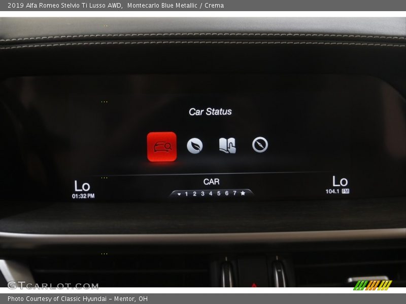 Montecarlo Blue Metallic / Crema 2019 Alfa Romeo Stelvio Ti Lusso AWD