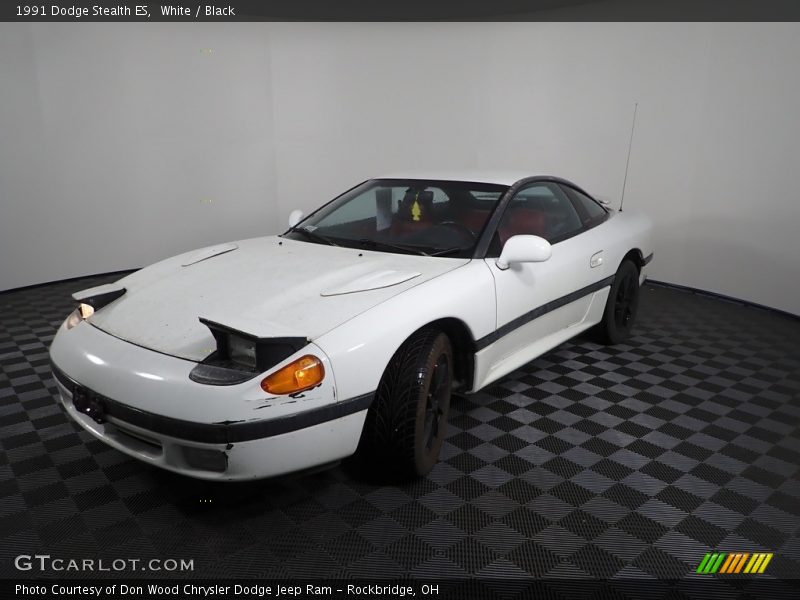 White / Black 1991 Dodge Stealth ES