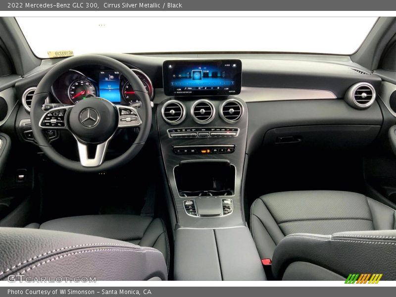 Cirrus Silver Metallic / Black 2022 Mercedes-Benz GLC 300