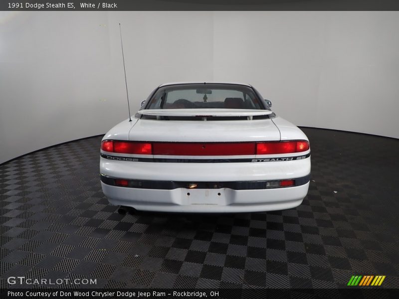 White / Black 1991 Dodge Stealth ES