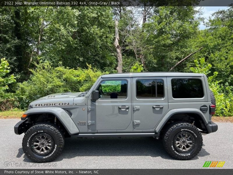  2022 Wrangler Unlimited Rubicon 392 4x4 Sting-Gray