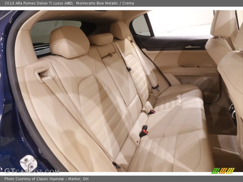 Rear Seat of 2019 Stelvio Ti Lusso AWD