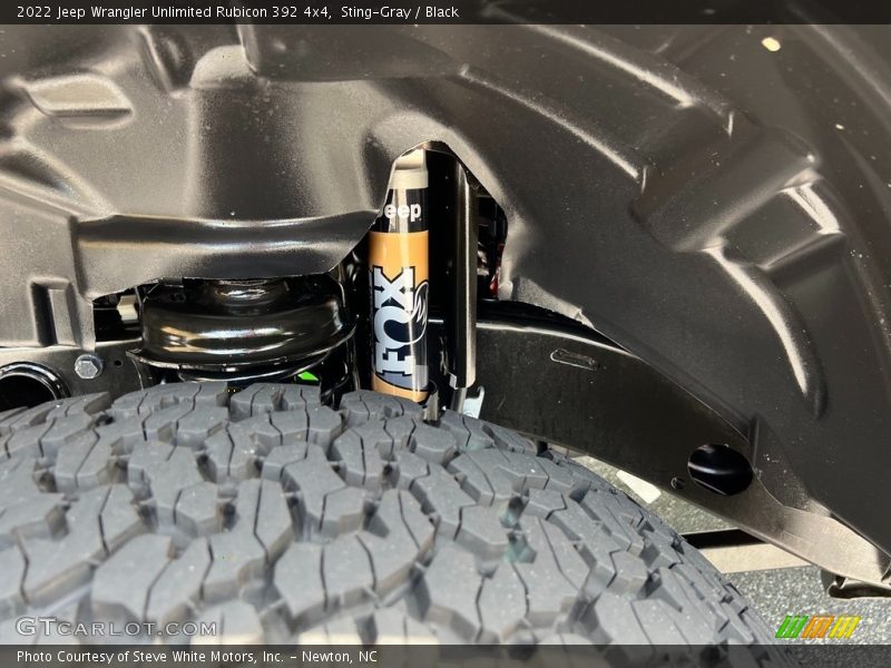 Undercarriage of 2022 Wrangler Unlimited Rubicon 392 4x4