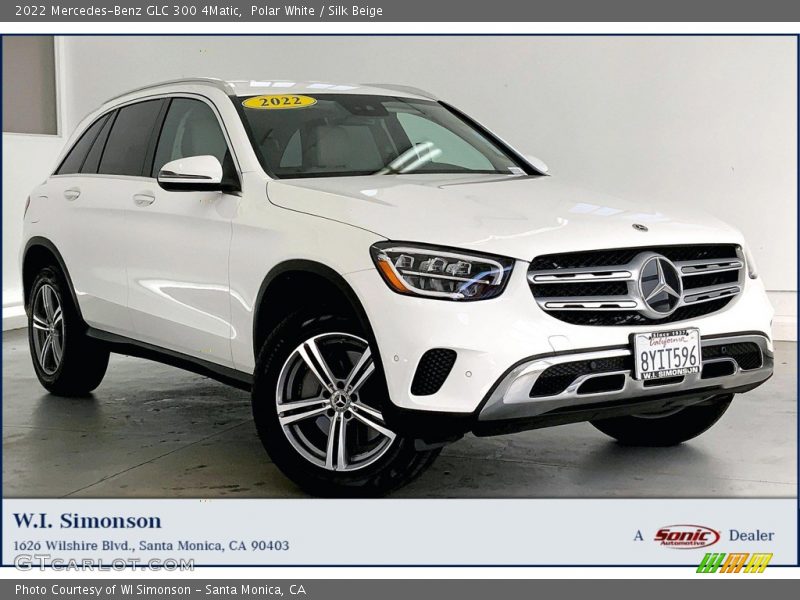 Polar White / Silk Beige 2022 Mercedes-Benz GLC 300 4Matic