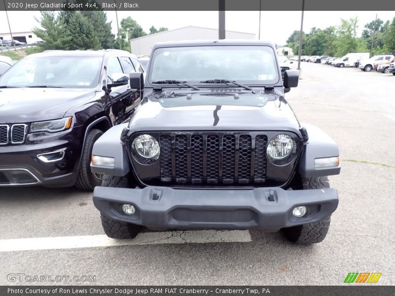 Black / Black 2020 Jeep Gladiator Sport 4x4