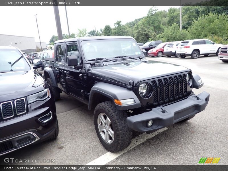 Black / Black 2020 Jeep Gladiator Sport 4x4