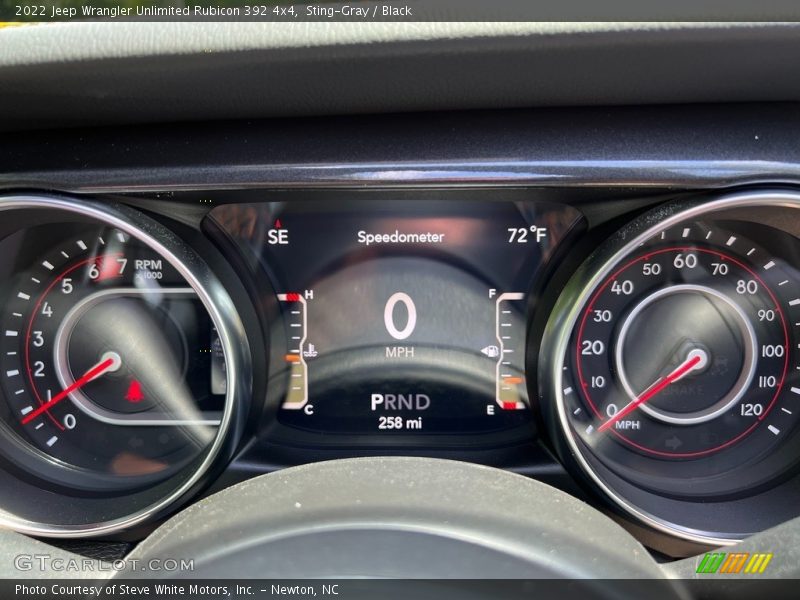  2022 Wrangler Unlimited Rubicon 392 4x4 Rubicon 392 4x4 Gauges
