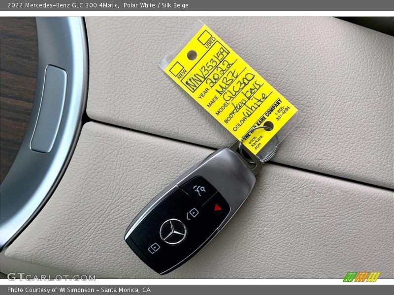Polar White / Silk Beige 2022 Mercedes-Benz GLC 300 4Matic