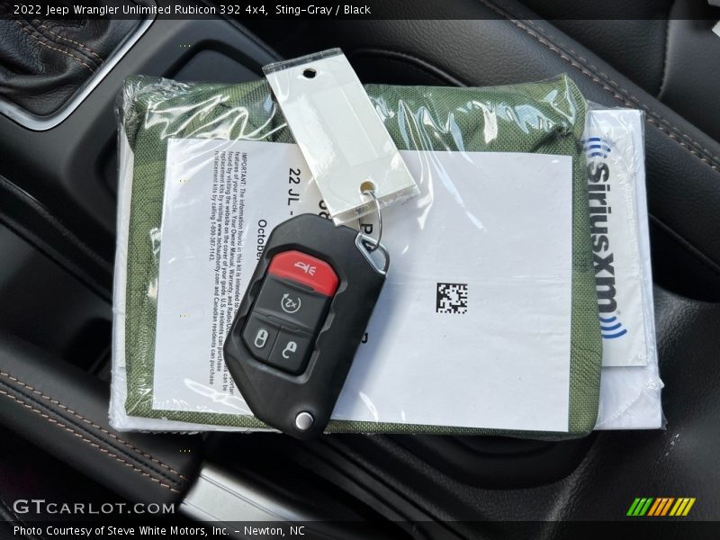 Keys of 2022 Wrangler Unlimited Rubicon 392 4x4