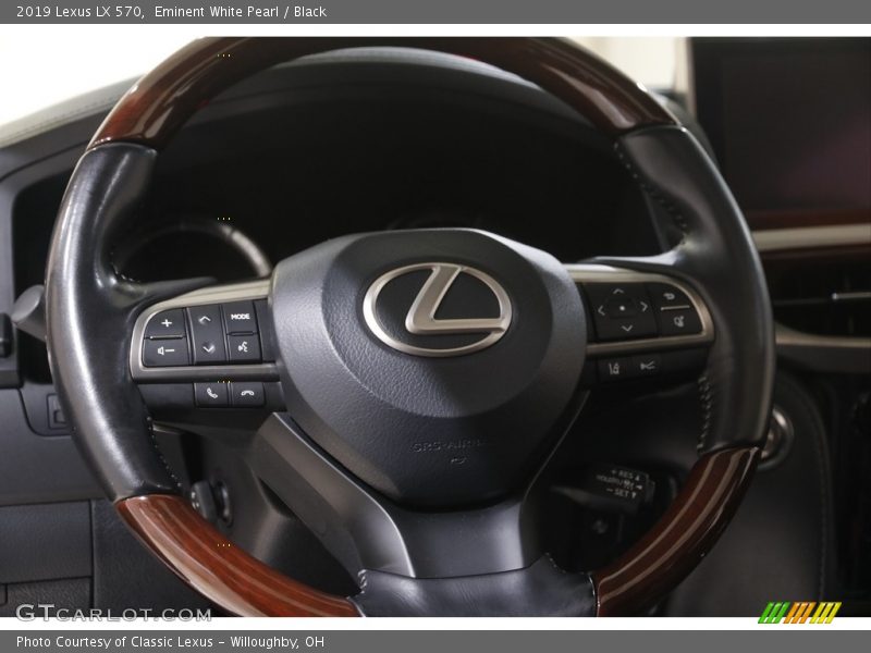 Eminent White Pearl / Black 2019 Lexus LX 570