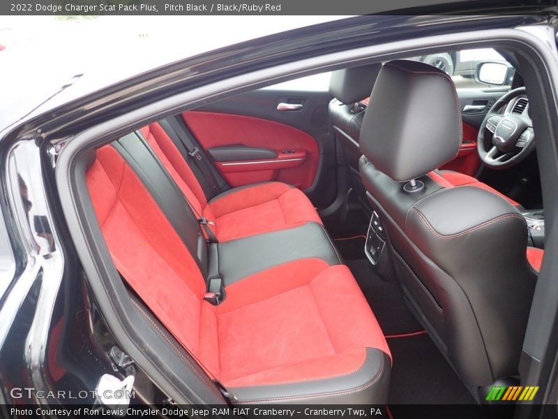 Rear Seat of 2022 Charger Scat Pack Plus