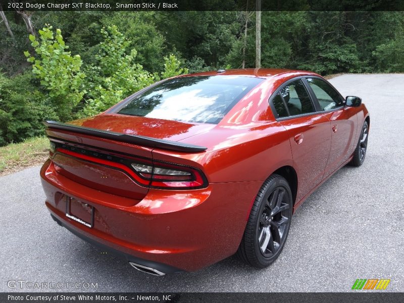 Sinamon Stick / Black 2022 Dodge Charger SXT Blacktop