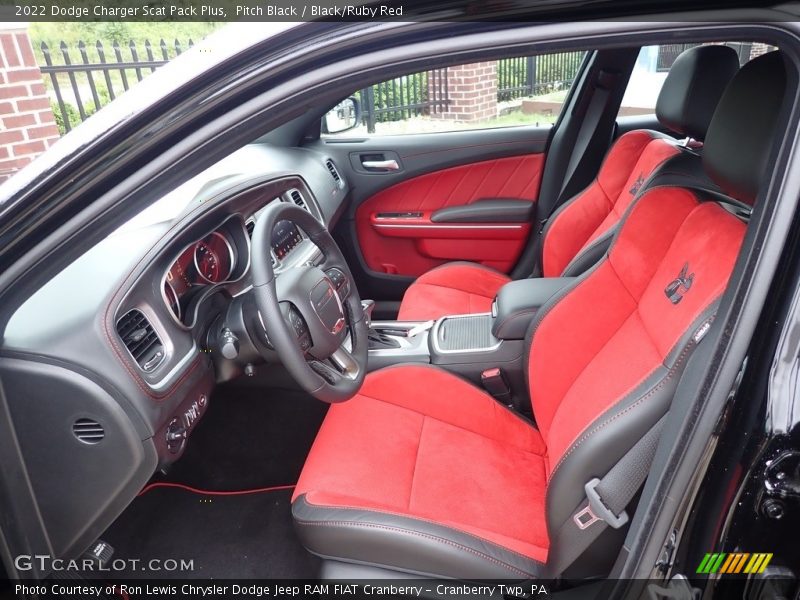  2022 Charger Scat Pack Plus Black/Ruby Red Interior