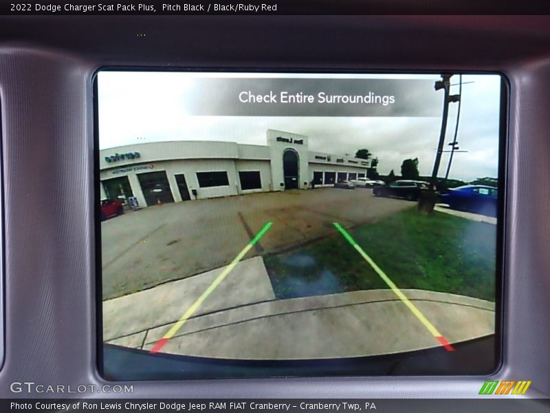 Pitch Black / Black/Ruby Red 2022 Dodge Charger Scat Pack Plus