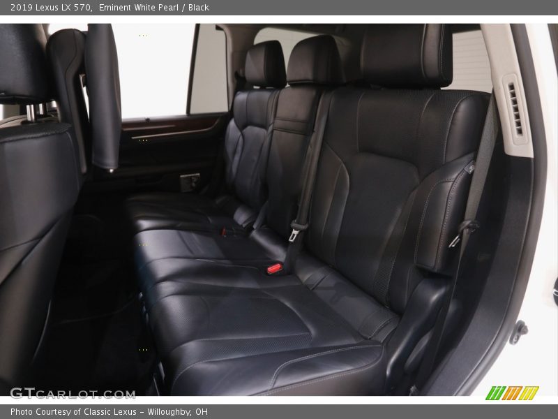 Eminent White Pearl / Black 2019 Lexus LX 570