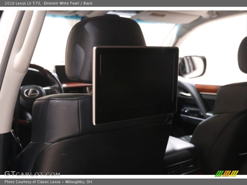 Eminent White Pearl / Black 2019 Lexus LX 570