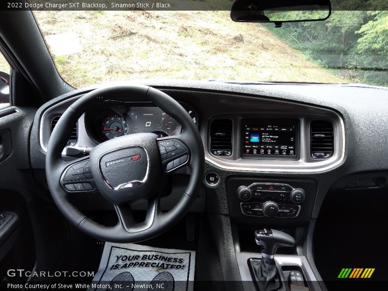 Sinamon Stick / Black 2022 Dodge Charger SXT Blacktop