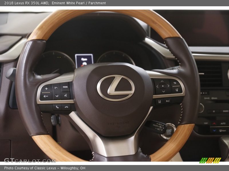 Eminent White Pearl / Parchment 2018 Lexus RX 350L AWD