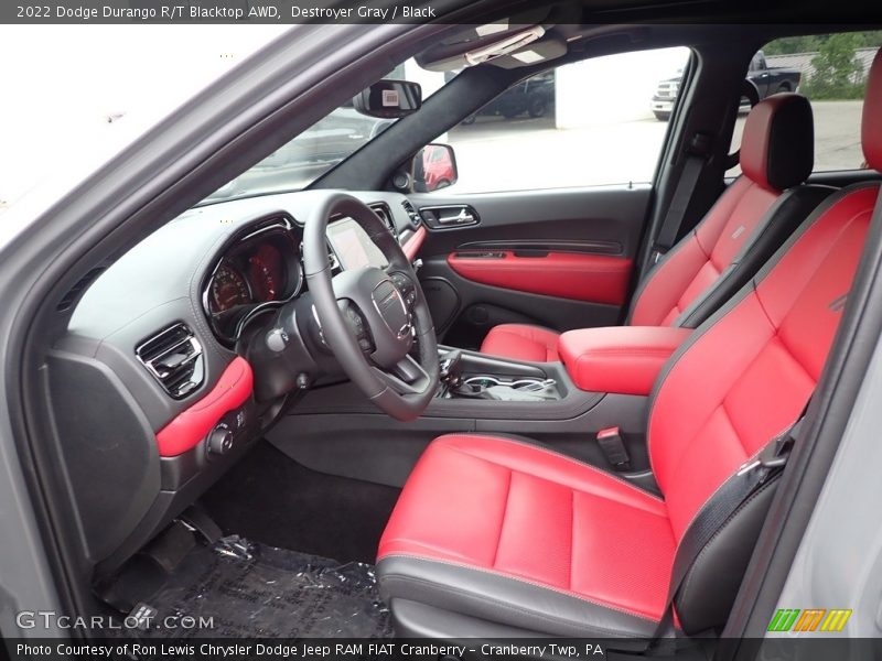 Destroyer Gray / Black 2022 Dodge Durango R/T Blacktop AWD