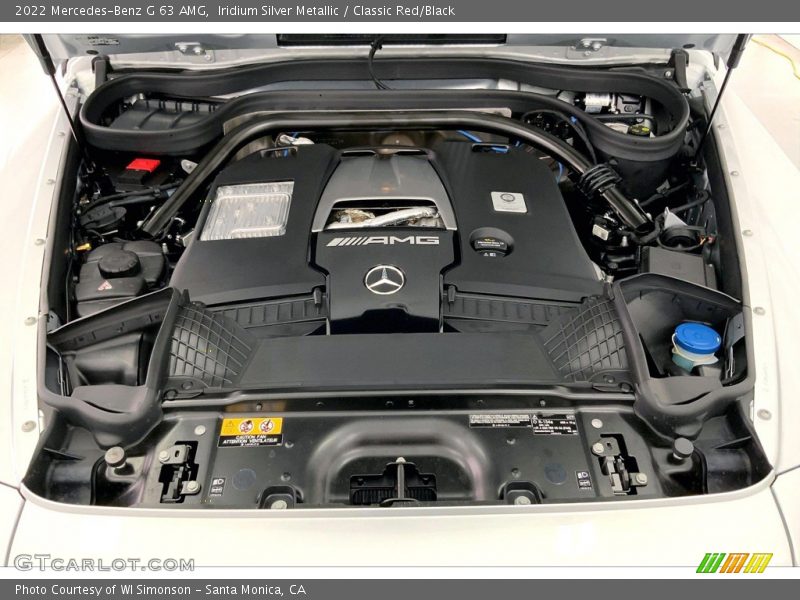  2022 G 63 AMG Engine - 4.0 Liter DI biturbo DOHC 32-Valve VVT V8