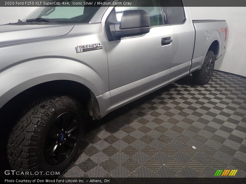 Iconic Silver / Medium Earth Gray 2020 Ford F150 XLT SuperCab 4x4
