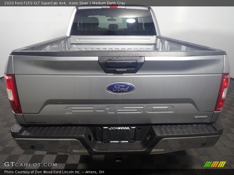 Iconic Silver / Medium Earth Gray 2020 Ford F150 XLT SuperCab 4x4