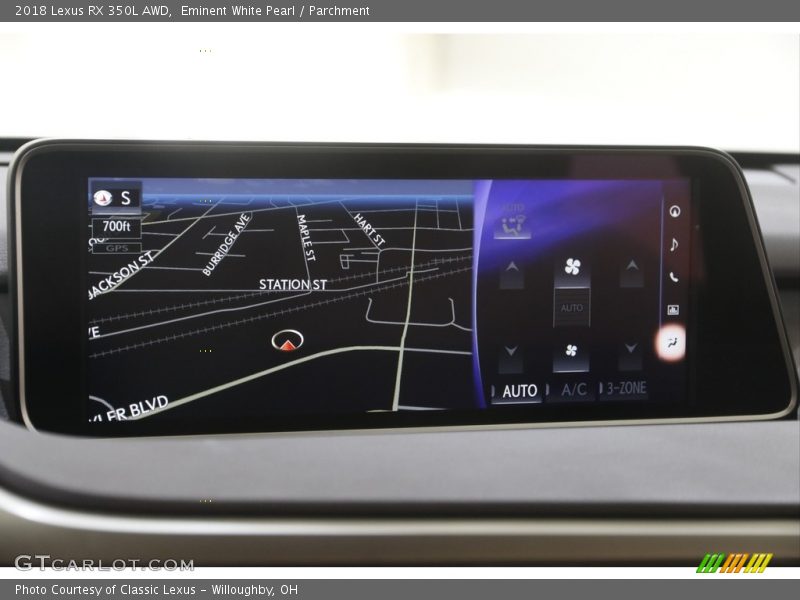 Eminent White Pearl / Parchment 2018 Lexus RX 350L AWD