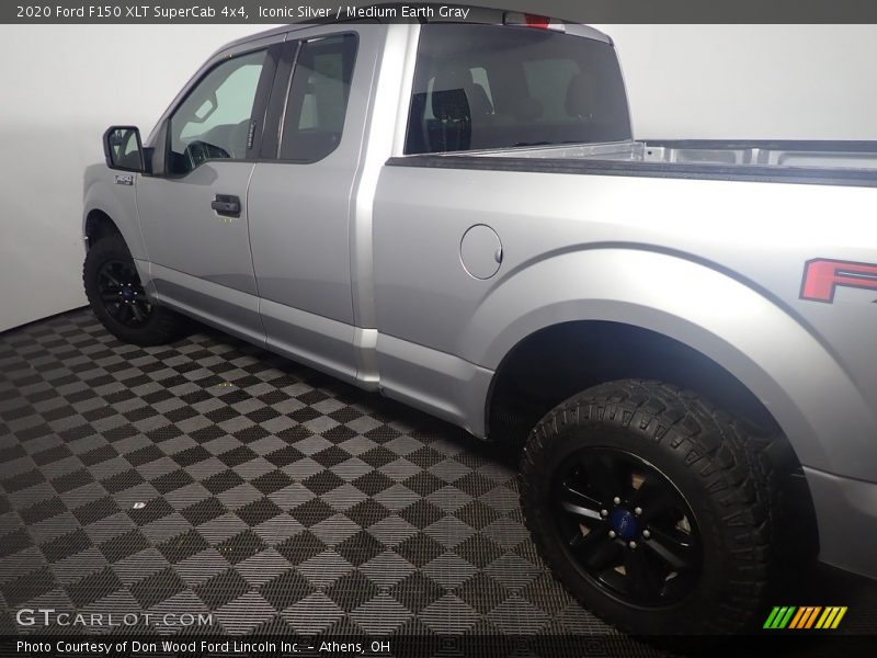 Iconic Silver / Medium Earth Gray 2020 Ford F150 XLT SuperCab 4x4