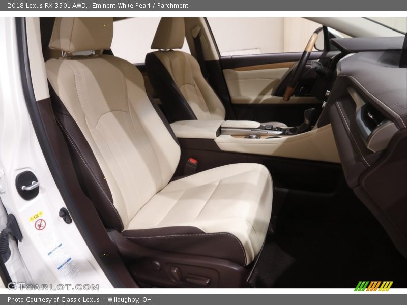 Eminent White Pearl / Parchment 2018 Lexus RX 350L AWD