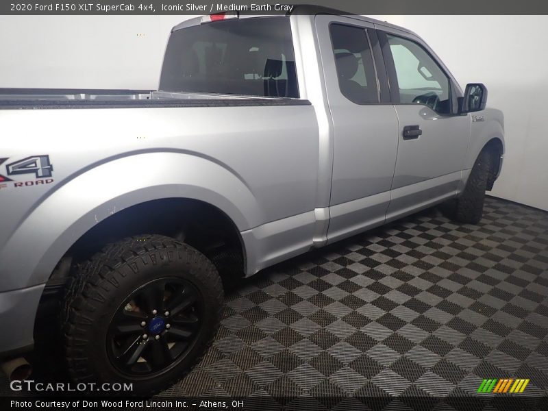 Iconic Silver / Medium Earth Gray 2020 Ford F150 XLT SuperCab 4x4