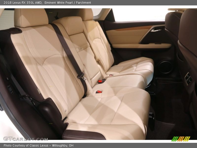Eminent White Pearl / Parchment 2018 Lexus RX 350L AWD