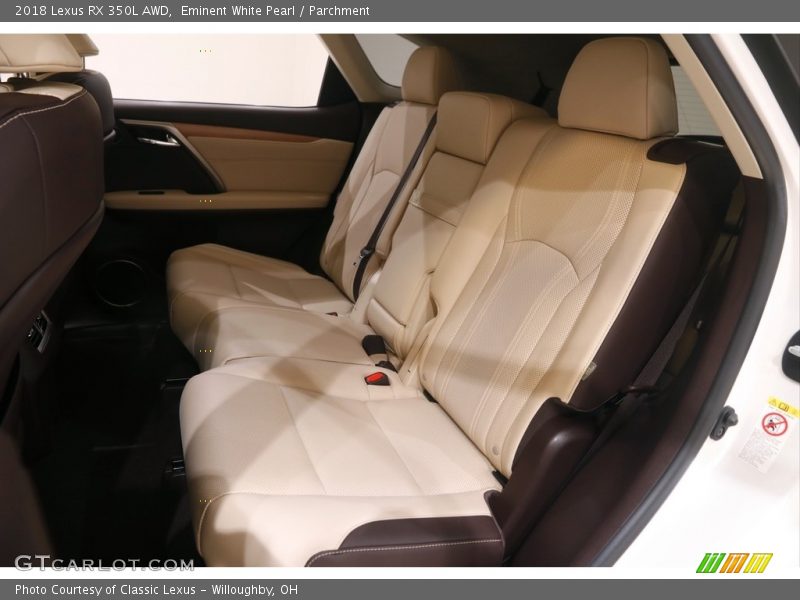 Eminent White Pearl / Parchment 2018 Lexus RX 350L AWD