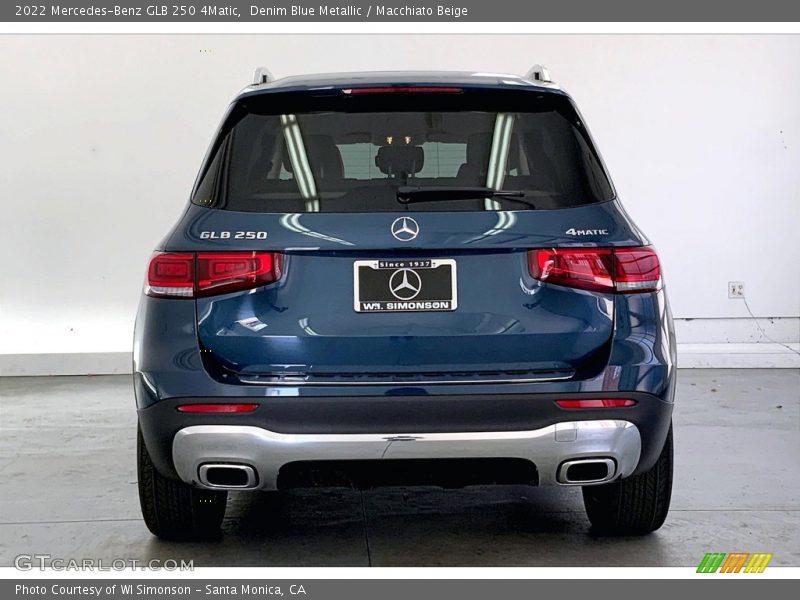Denim Blue Metallic / Macchiato Beige 2022 Mercedes-Benz GLB 250 4Matic