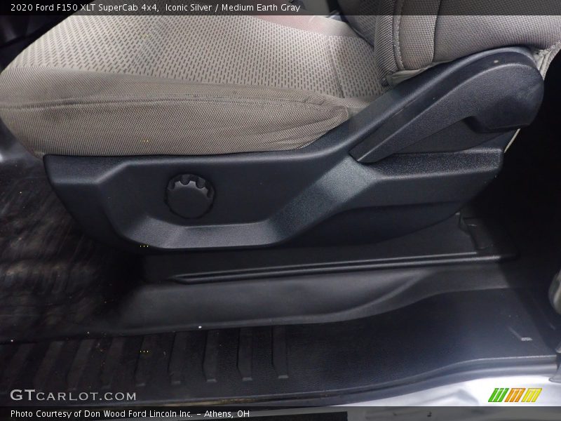 Iconic Silver / Medium Earth Gray 2020 Ford F150 XLT SuperCab 4x4
