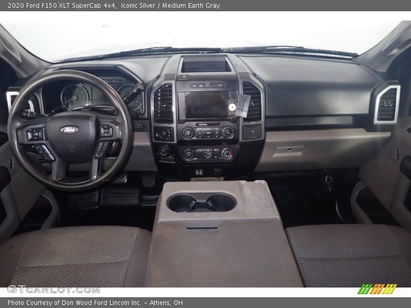 Iconic Silver / Medium Earth Gray 2020 Ford F150 XLT SuperCab 4x4
