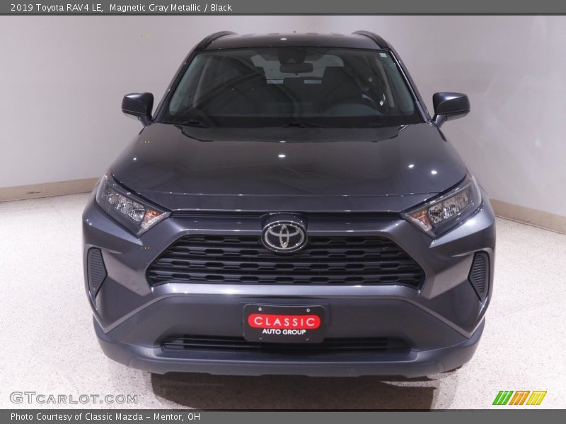 Magnetic Gray Metallic / Black 2019 Toyota RAV4 LE