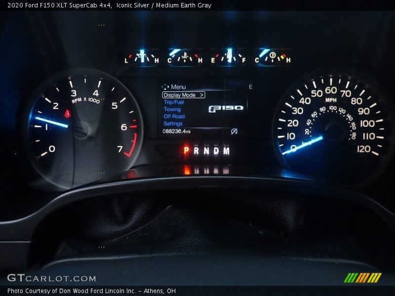 Iconic Silver / Medium Earth Gray 2020 Ford F150 XLT SuperCab 4x4