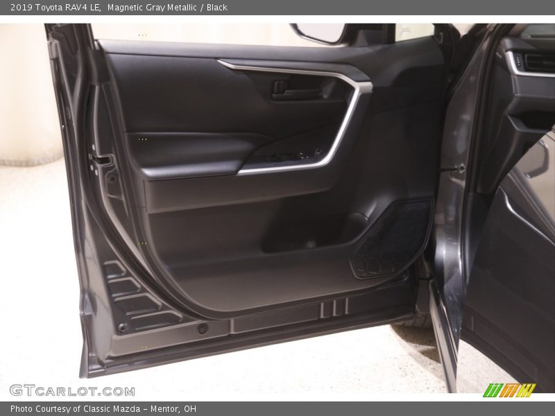 Magnetic Gray Metallic / Black 2019 Toyota RAV4 LE