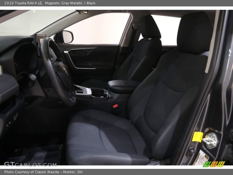 Magnetic Gray Metallic / Black 2019 Toyota RAV4 LE