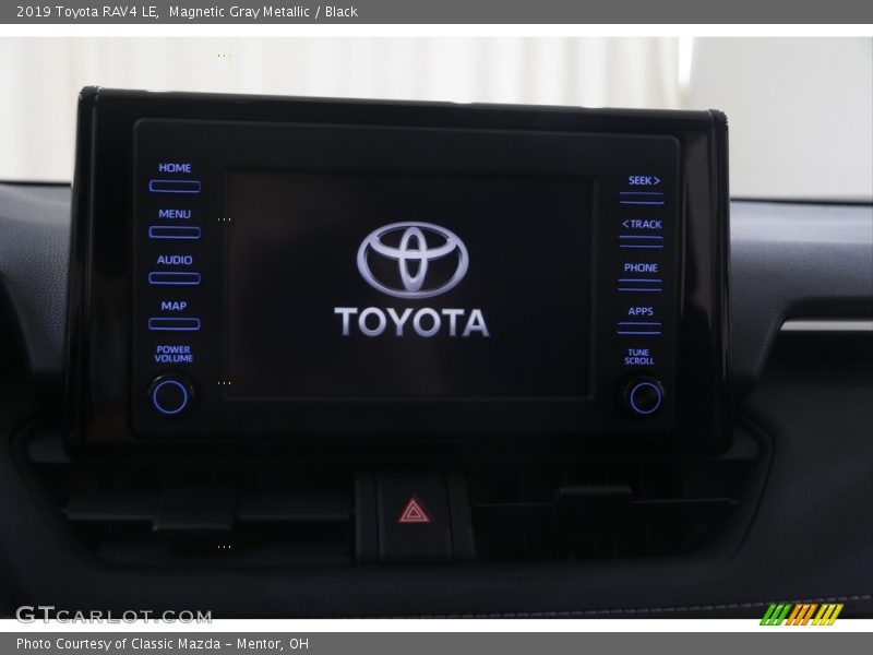 Magnetic Gray Metallic / Black 2019 Toyota RAV4 LE