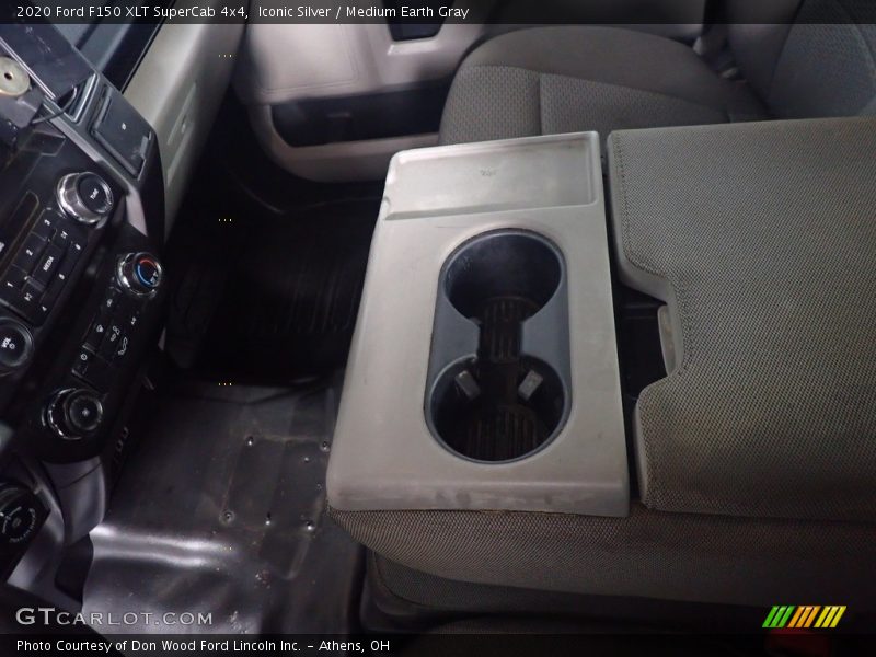 Iconic Silver / Medium Earth Gray 2020 Ford F150 XLT SuperCab 4x4