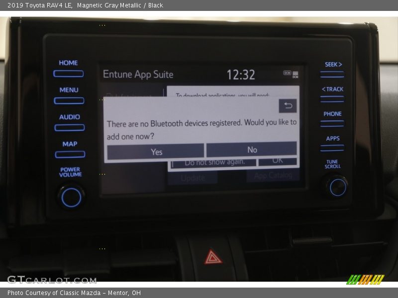 Magnetic Gray Metallic / Black 2019 Toyota RAV4 LE