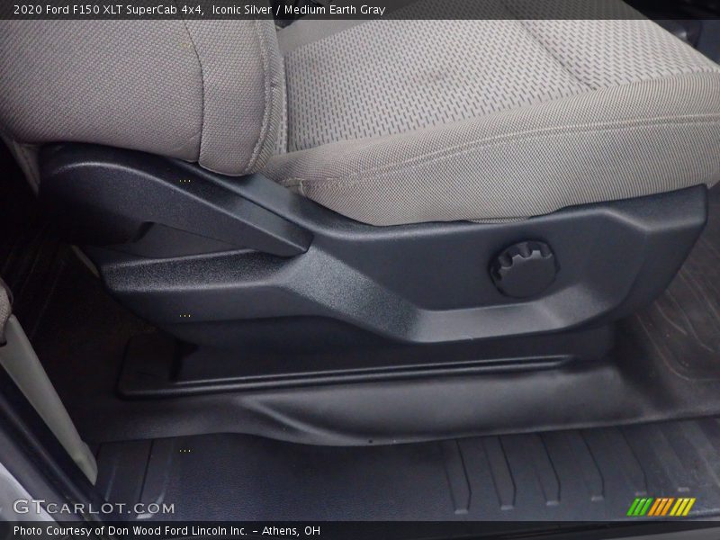 Iconic Silver / Medium Earth Gray 2020 Ford F150 XLT SuperCab 4x4