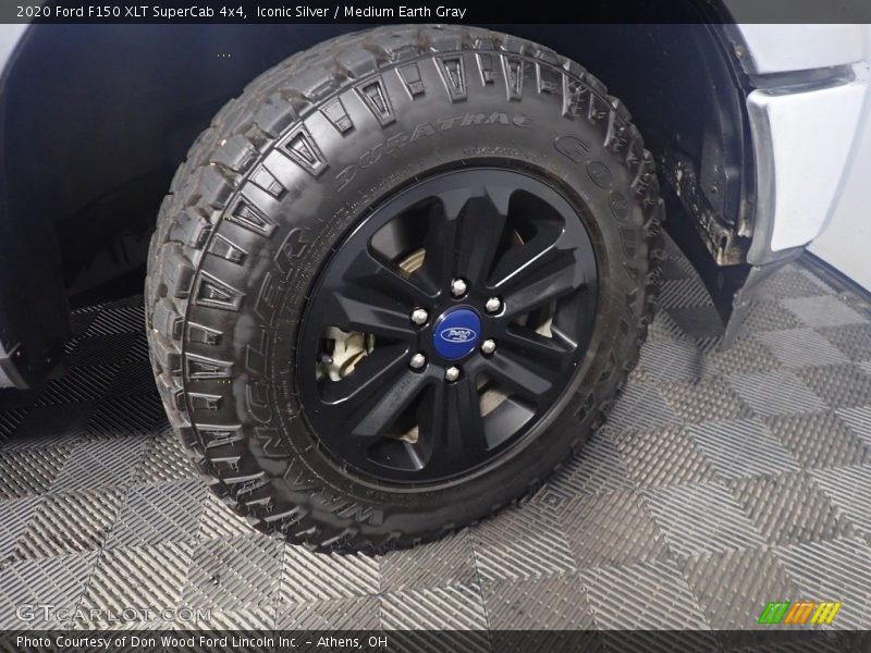 Iconic Silver / Medium Earth Gray 2020 Ford F150 XLT SuperCab 4x4