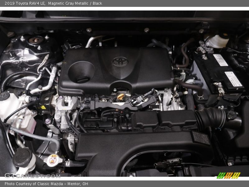 Magnetic Gray Metallic / Black 2019 Toyota RAV4 LE