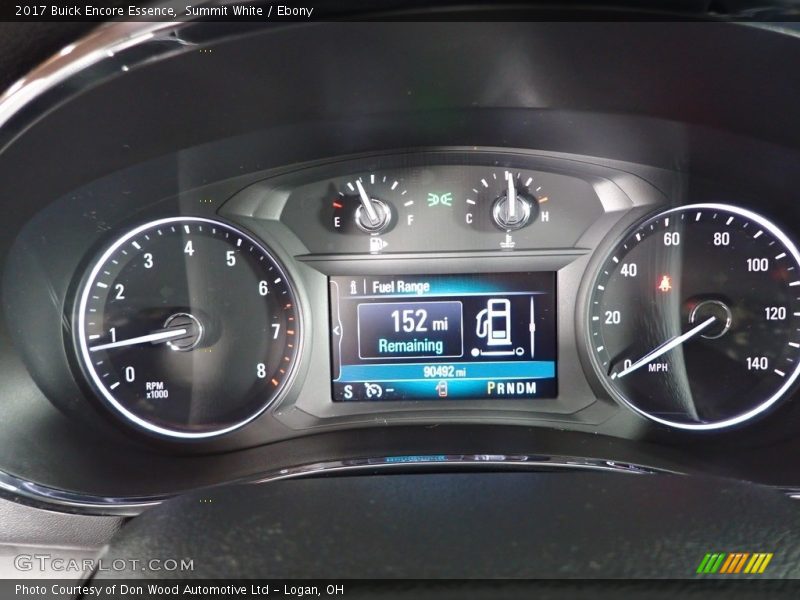  2017 Encore Essence Essence Gauges