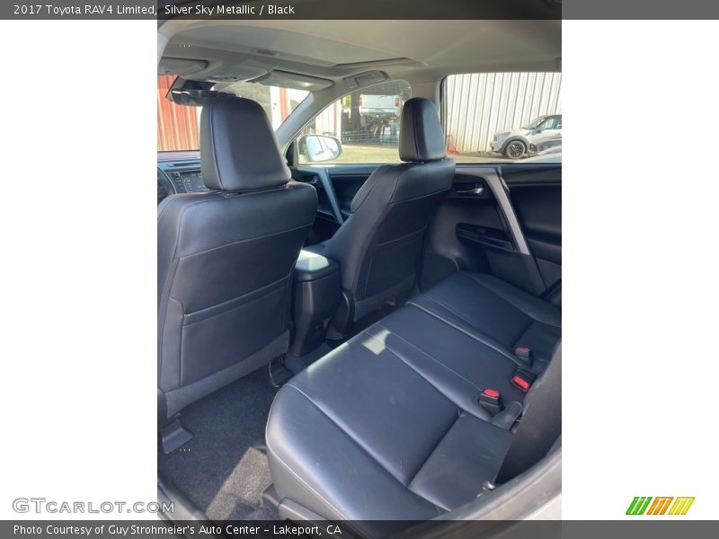 Silver Sky Metallic / Black 2017 Toyota RAV4 Limited