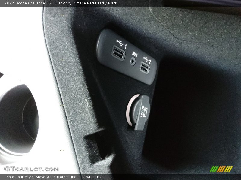 Octane Red Pearl / Black 2022 Dodge Challenger SXT Blacktop
