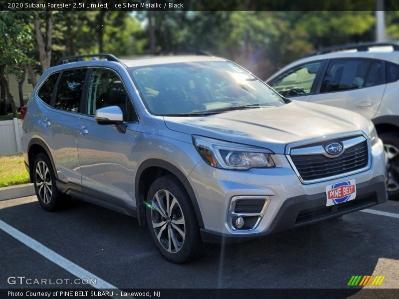 Ice Silver Metallic / Black 2020 Subaru Forester 2.5i Limited