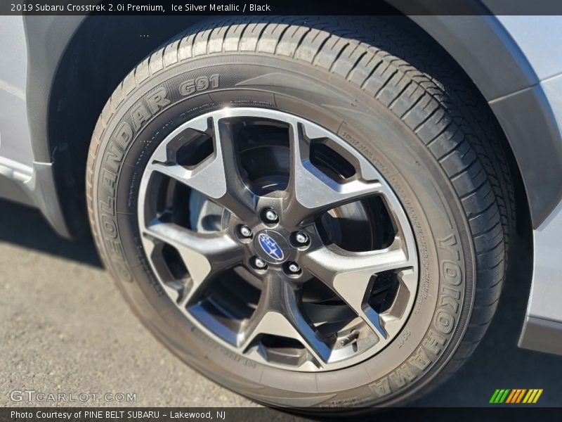 Ice Silver Metallic / Black 2019 Subaru Crosstrek 2.0i Premium